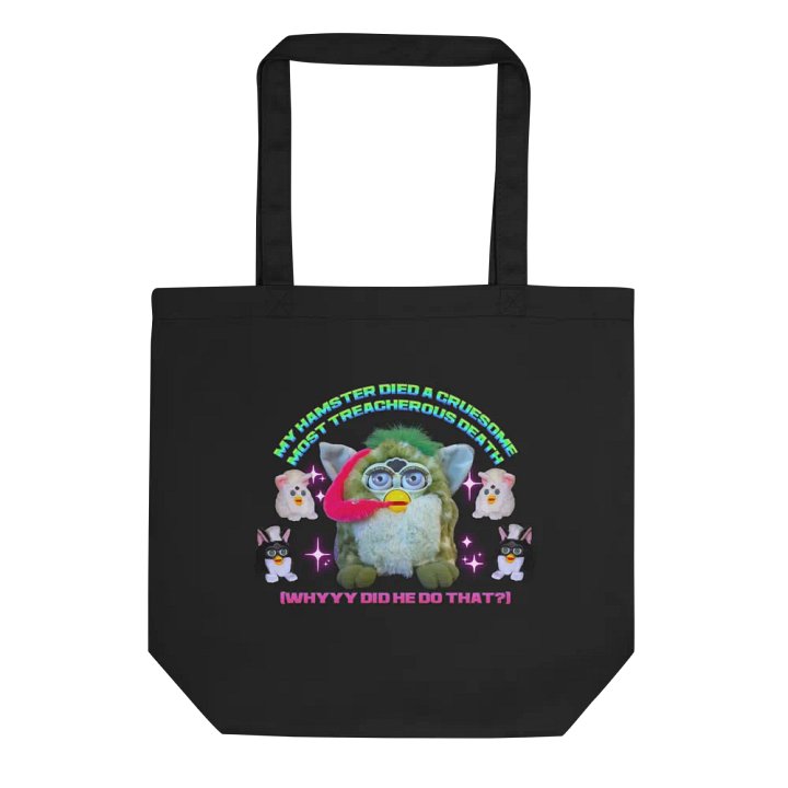 My Hamster Died Tote Bag product image (1)