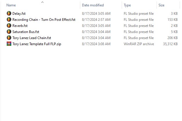 TORY LANEZ ULTIMATE VOCAL TEMPLATE product image (2)