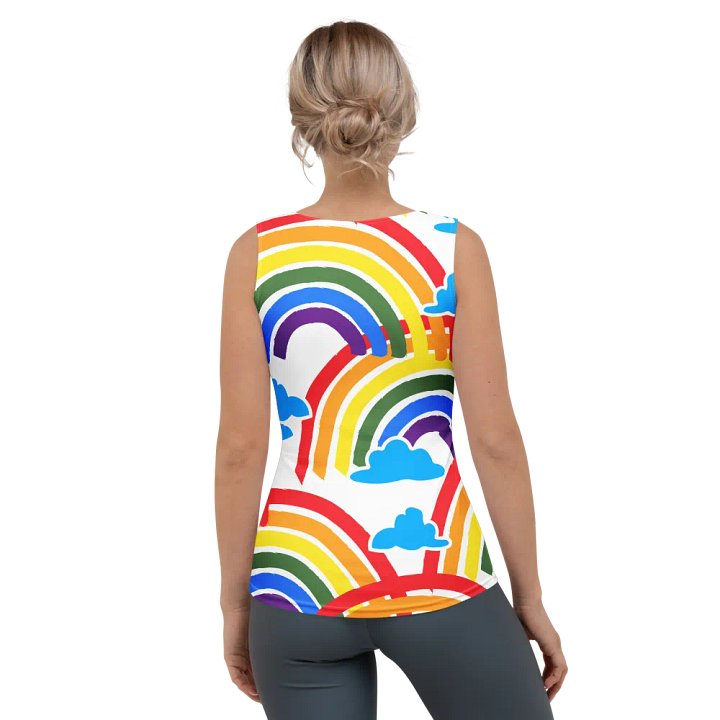 Rainbow Dreams All-Over Print Women's Tank Top product image (2)