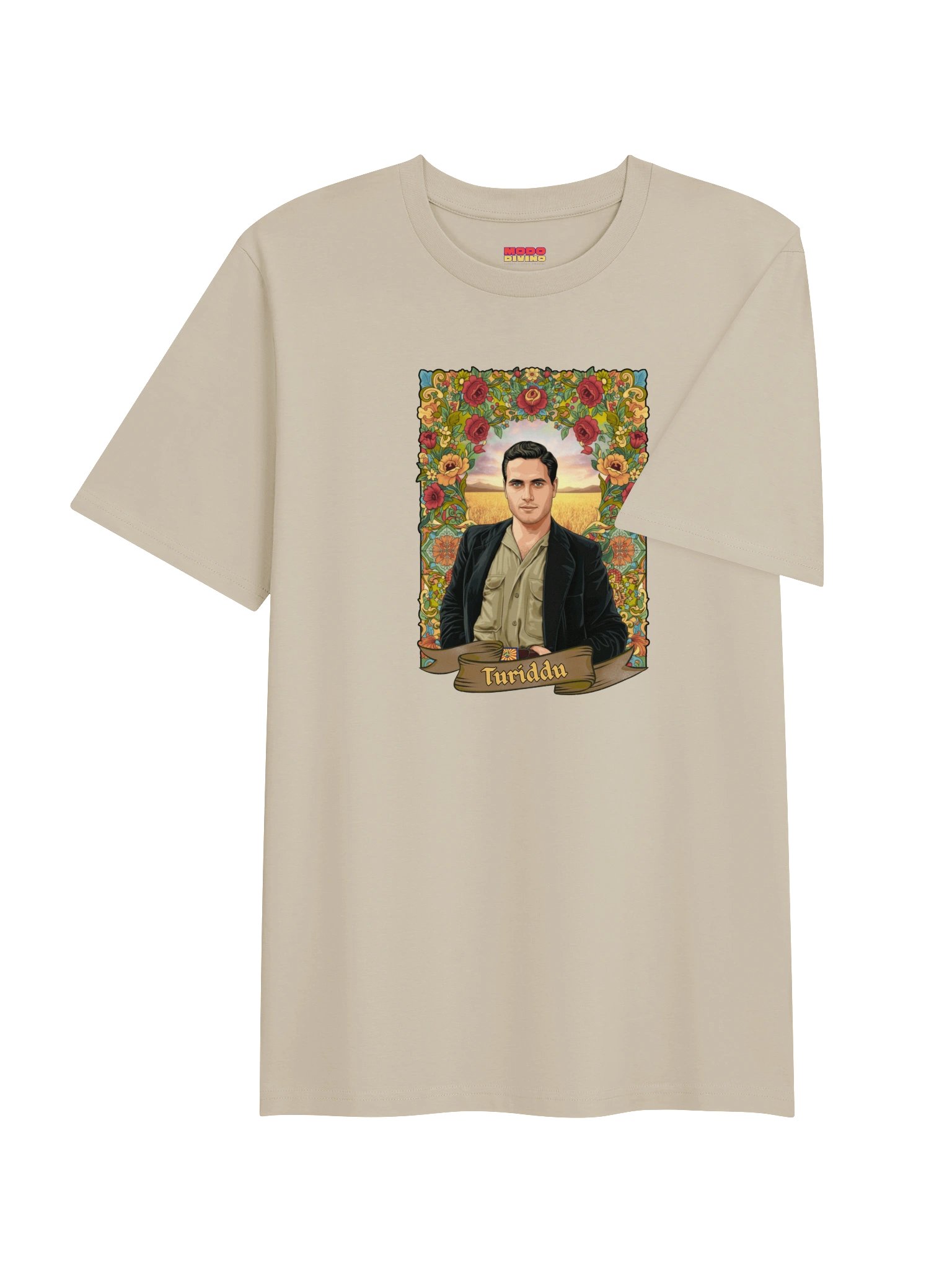 TURIDDU - Organic Ribbed Neck T-Shirt product image (8)