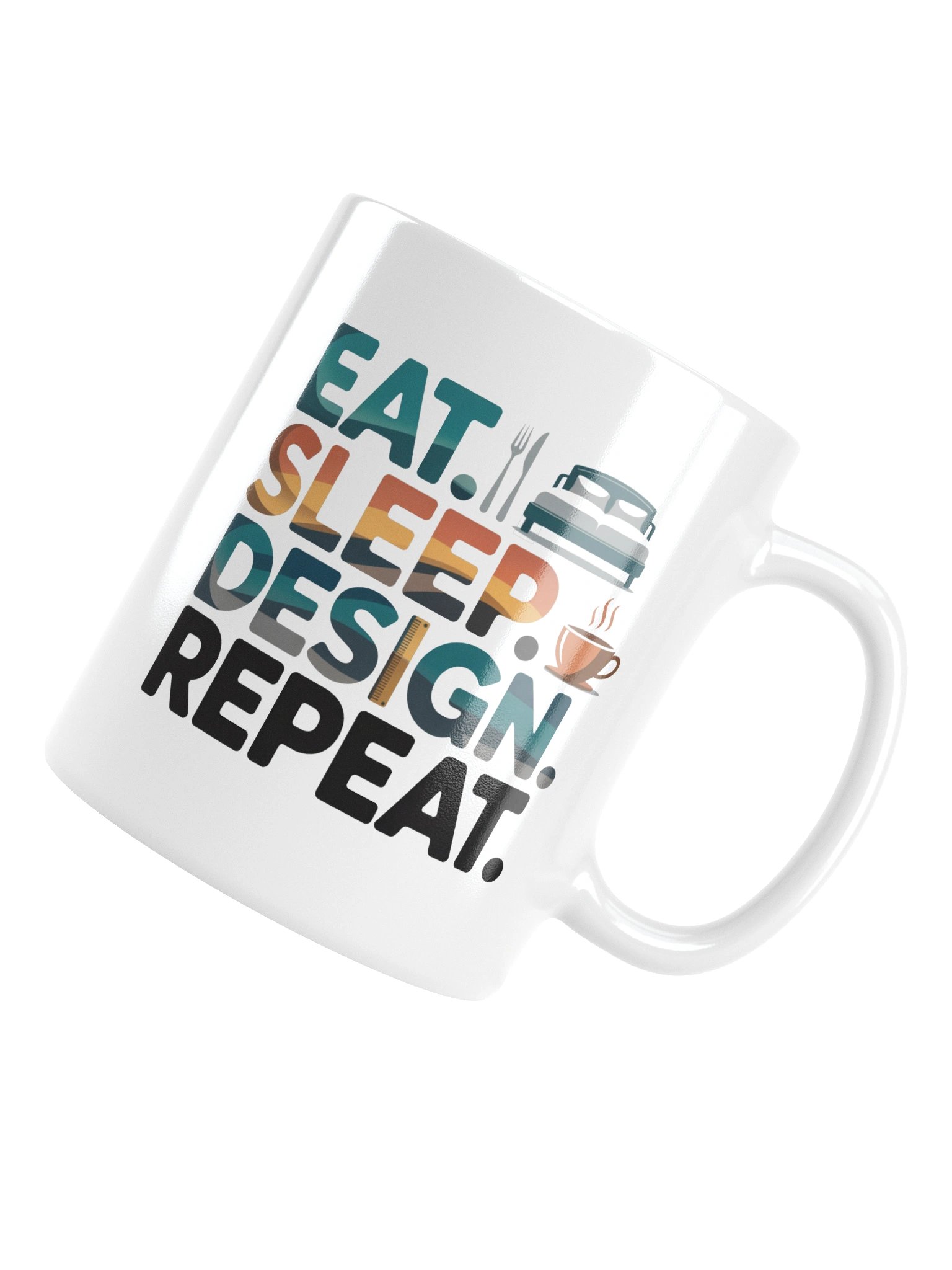 Eat Sleep Design Repeat Engineer Coffee Mug – Daily Grind Gift product image (16)