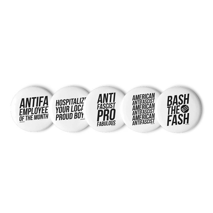 FUTILE DEVICE ANTIFASCIST BUTTONS product image (1)