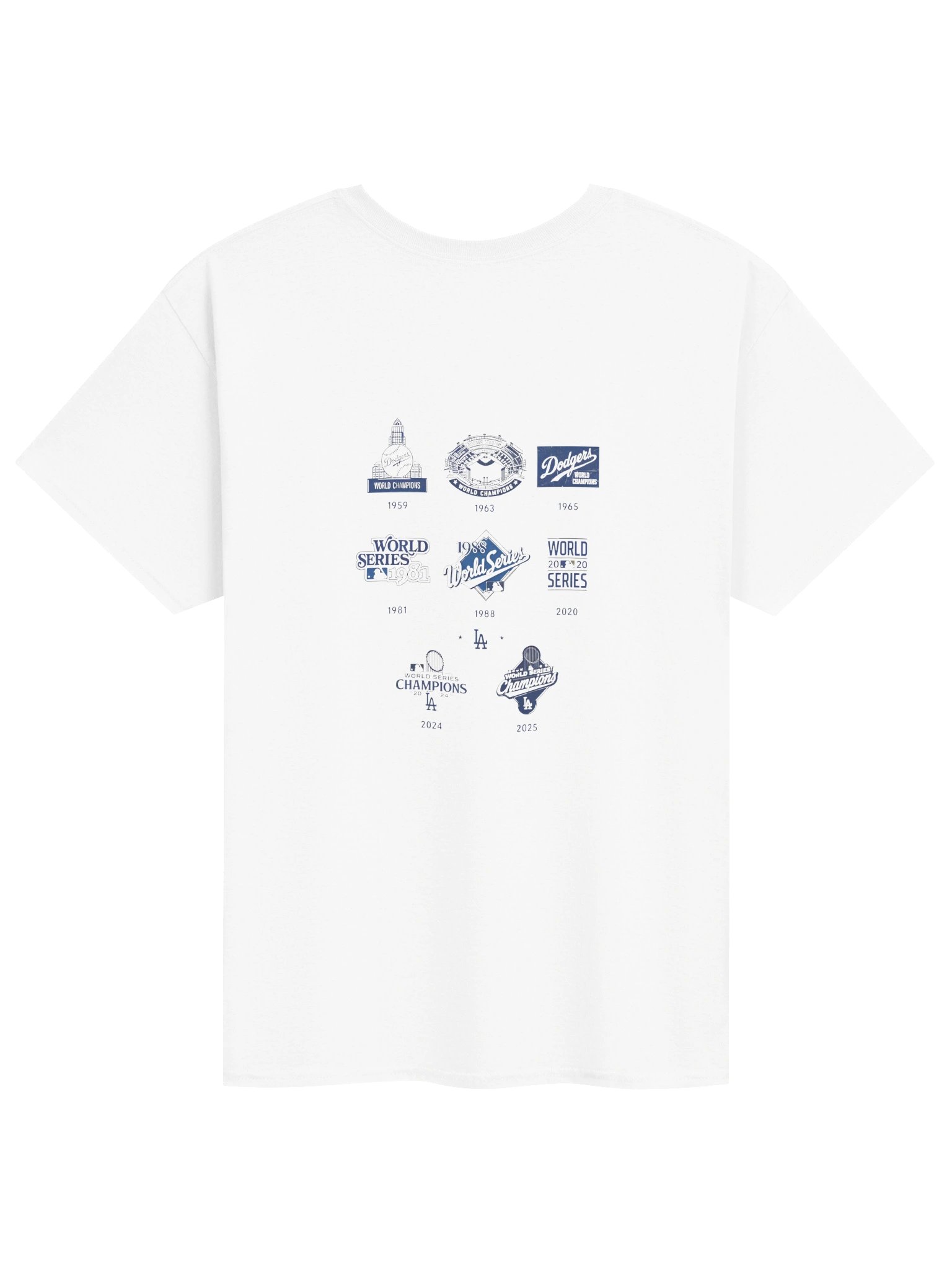 Dodgers World Series Championship Years Shirt product image (14)