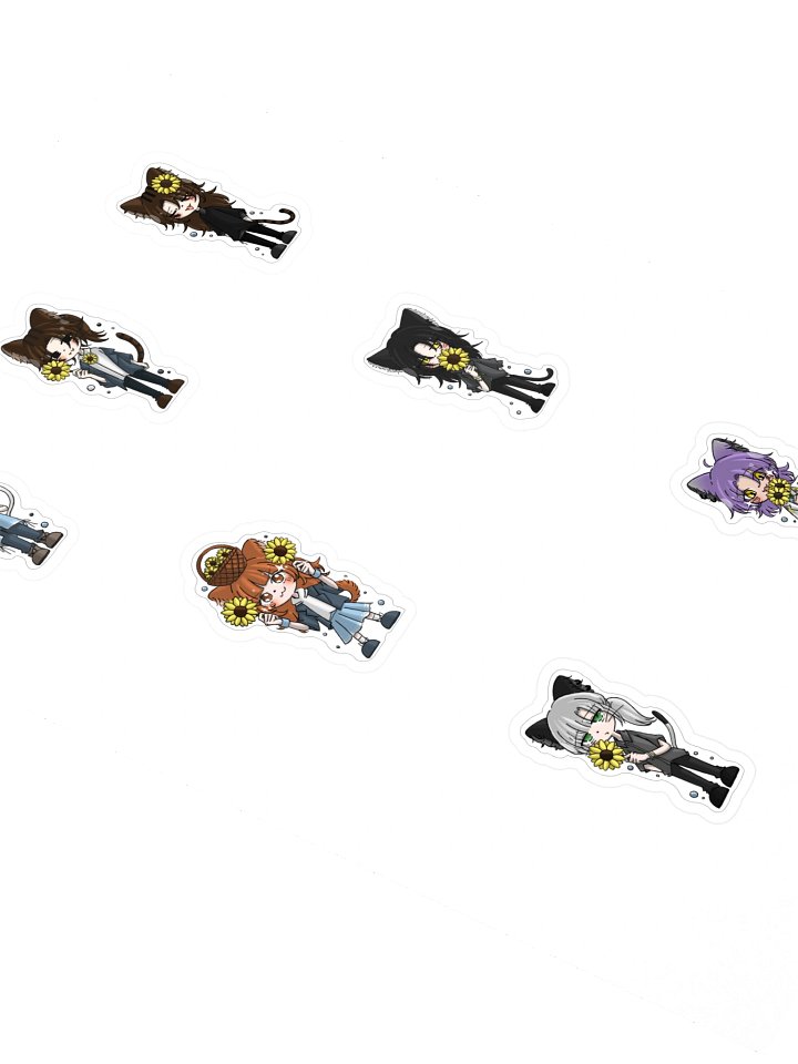 The Neko Band! Summer Stickers 🐈 product image (2)