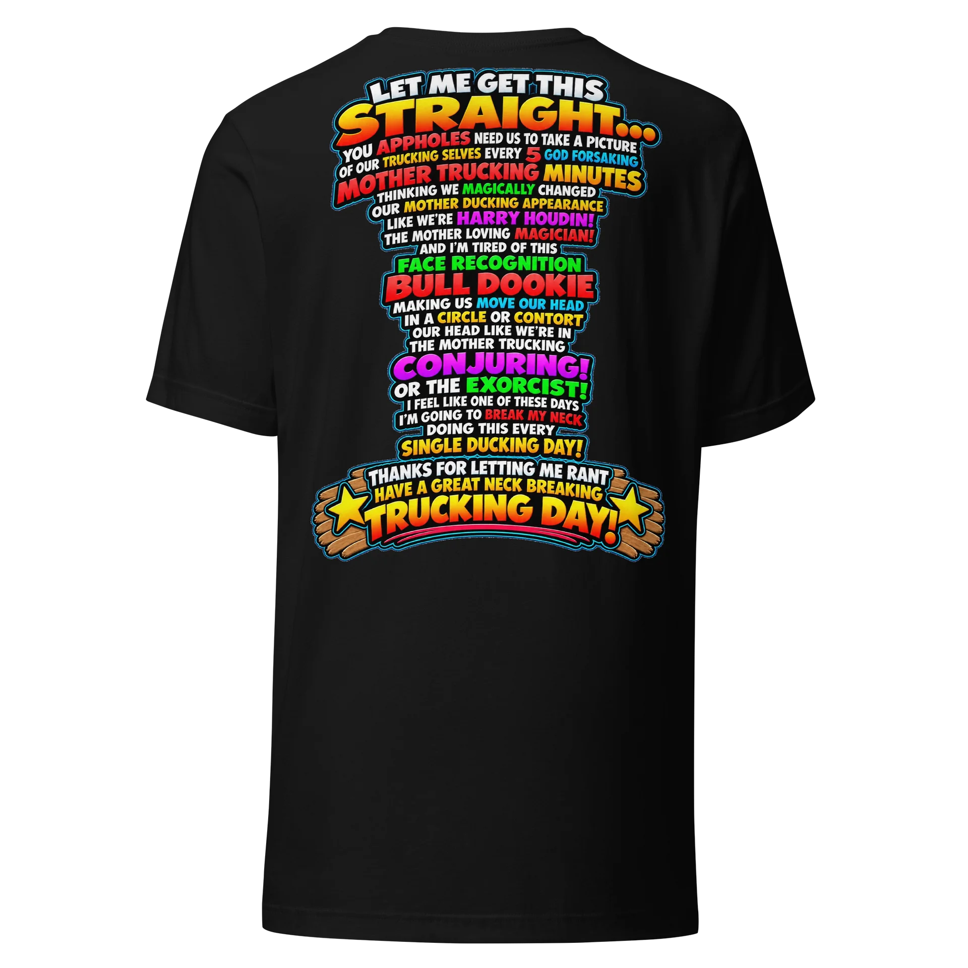 Appholes Face Check – Giggin’ & Ranting Tee ⭐ product image (2)