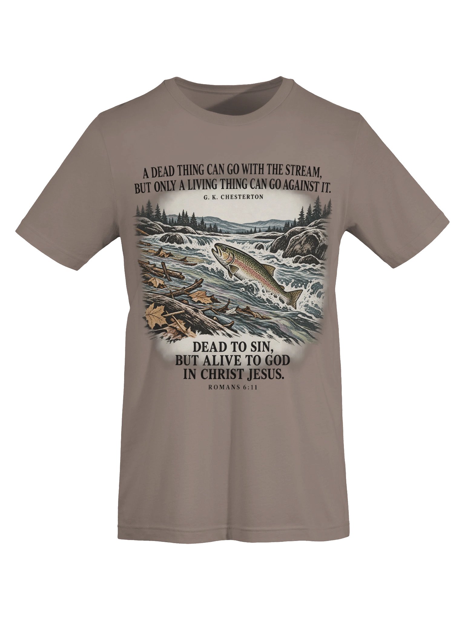 Swimming Upstream T-shirt product image (103)