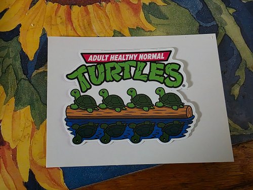 🐢🔥 JUST IN TIME FOR CON! 🔥🐢
Well... they made it.
My newest sticker has officially arrived and just in the nick of time befor...
