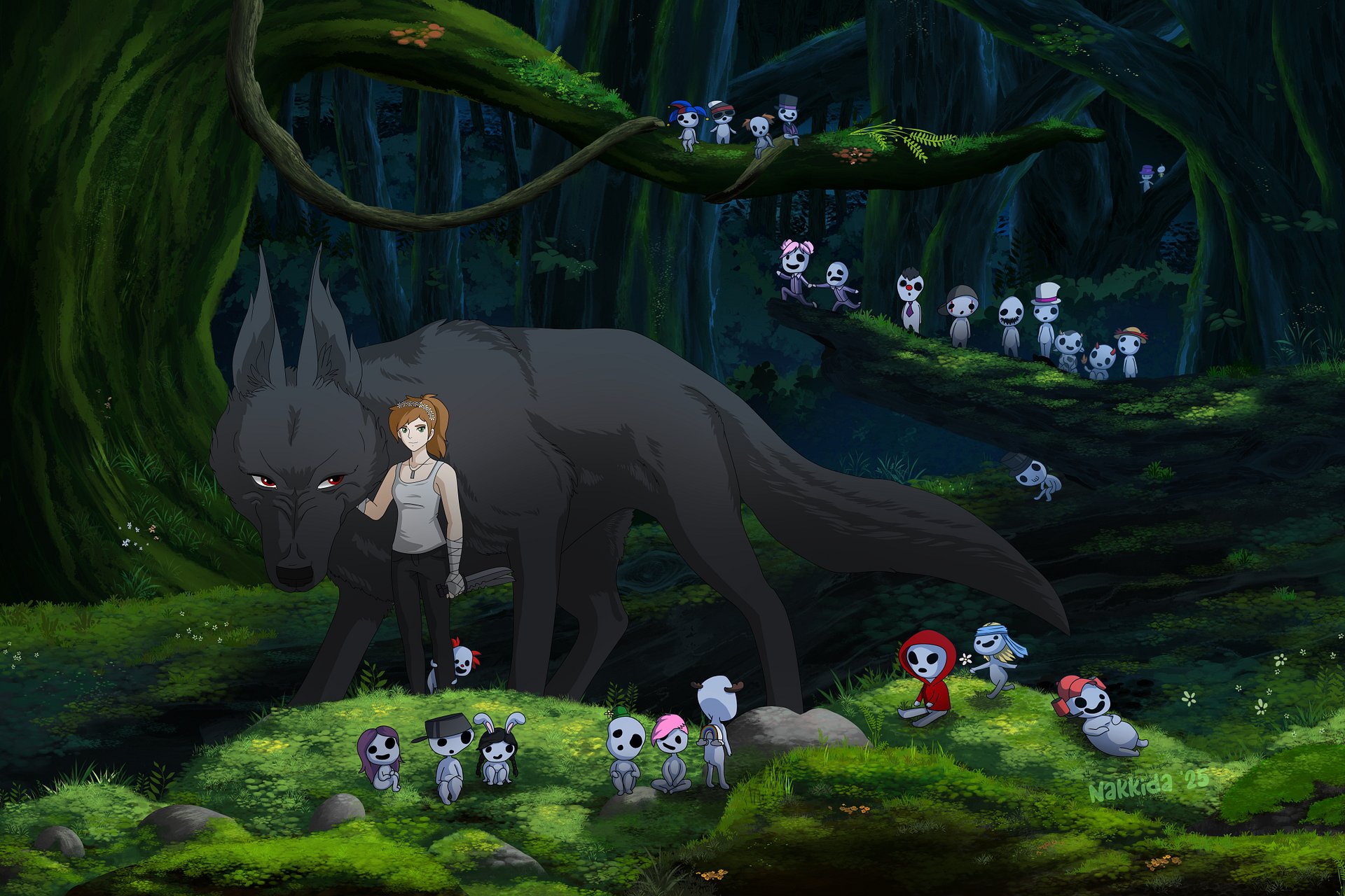 Tessa Mononoke Poster Prints product image (1)