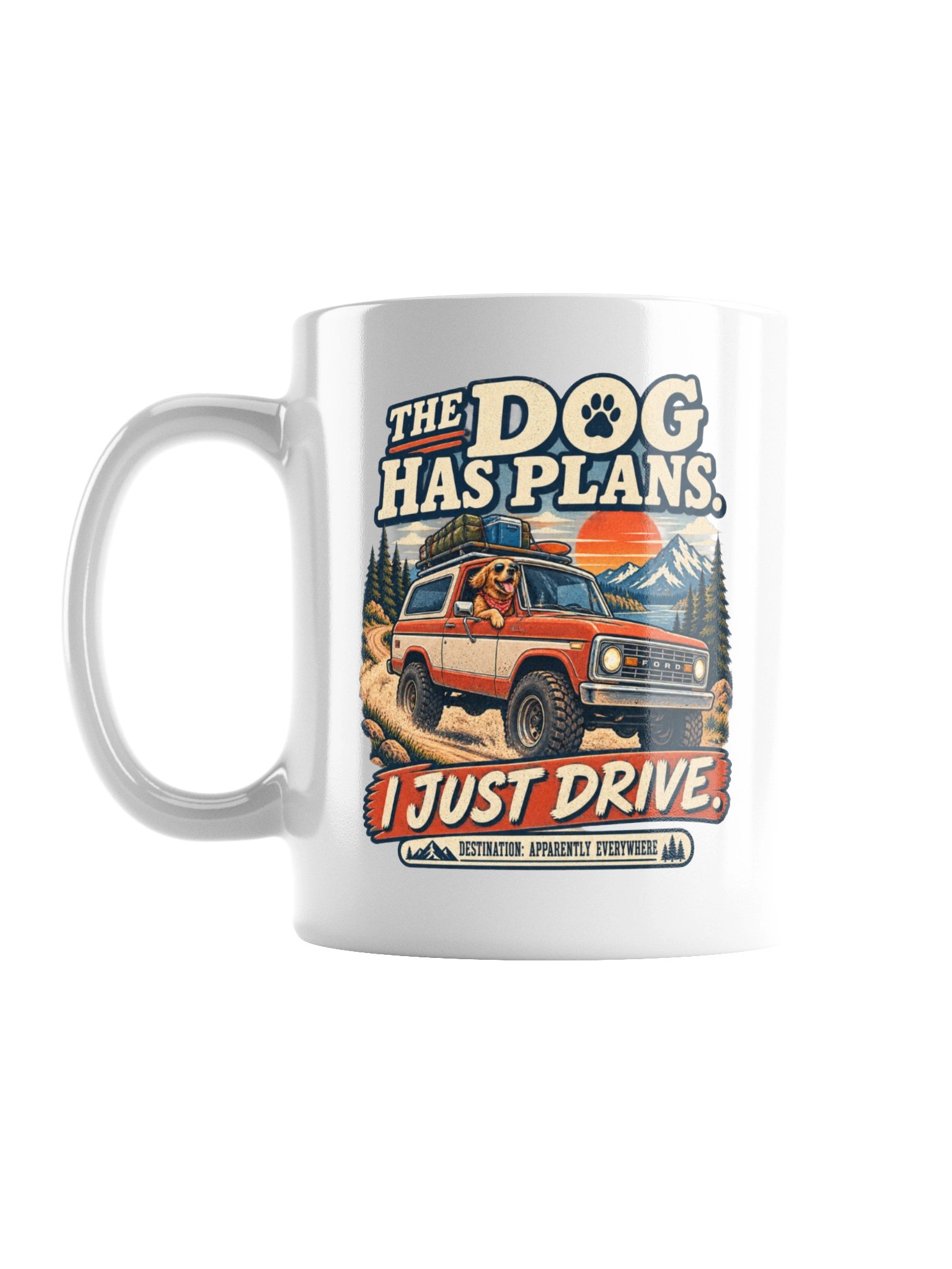 Dog Dad Field Services Mug | Funny Dog Dad Coffee Mug Gift product image (1)