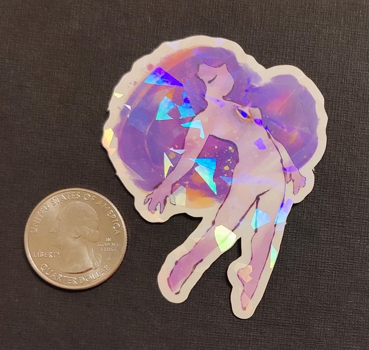 Spacin' Out Sticker product image (2)