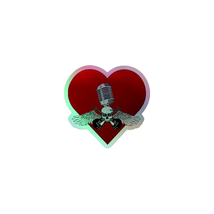 HMA Holo-Heart Logo Sticker product image (1)