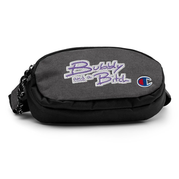 Bubbly and a B*tch (purple bubble design) champion fanny pack product image (2)