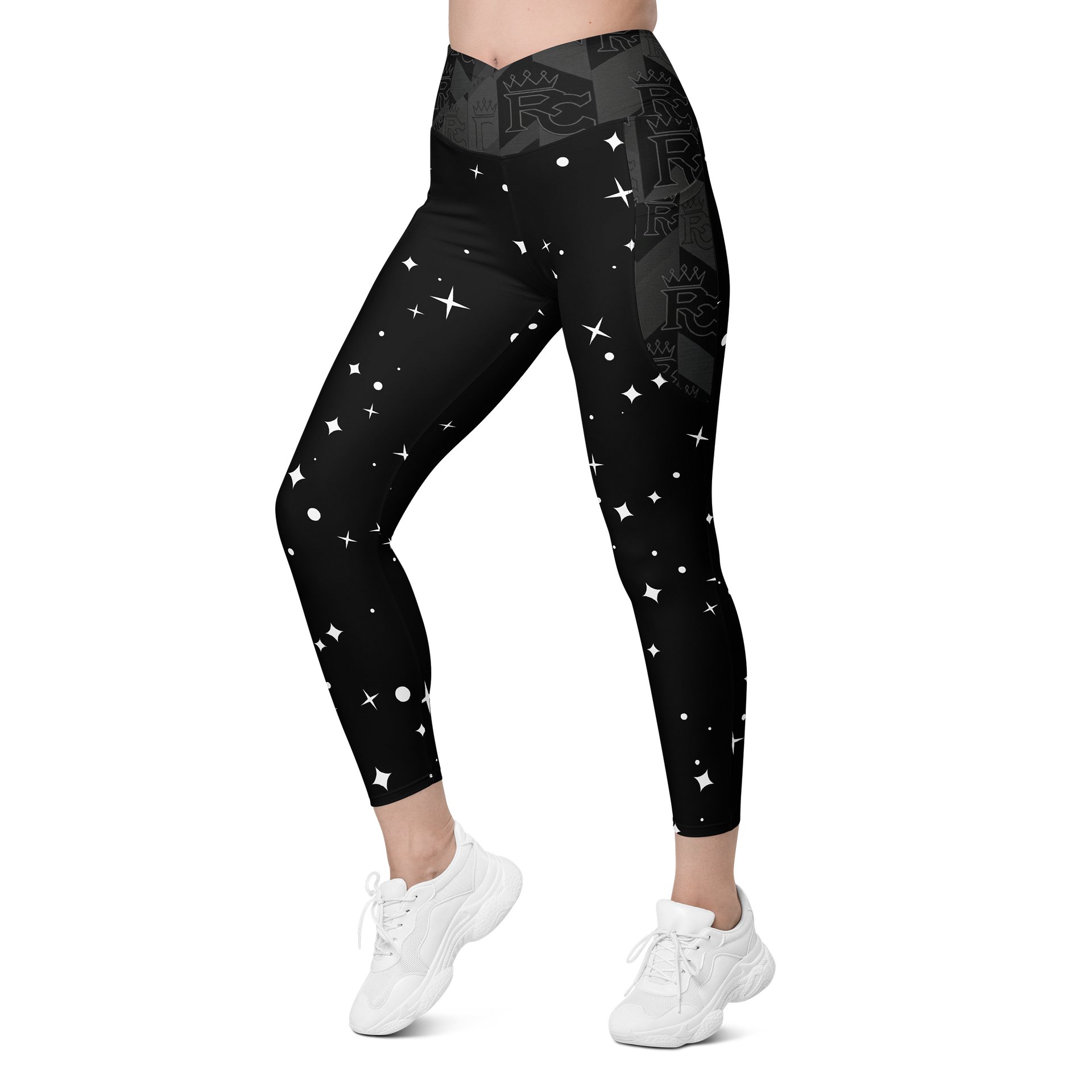 Diamond In The Sky 💎 Leggings with Pockets product image (6)