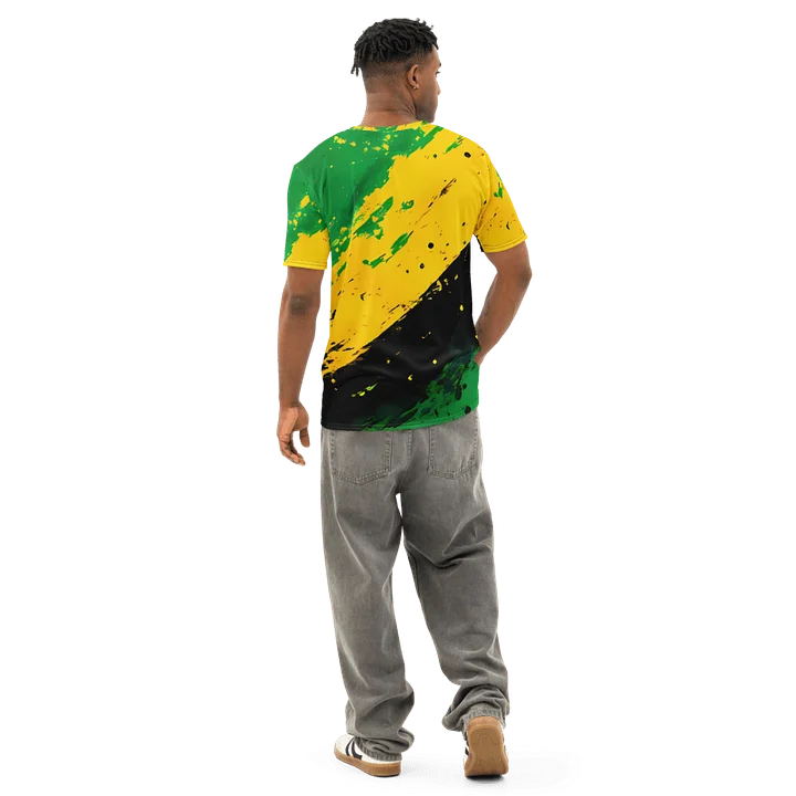 Vintage Jamaica Sport Print - Caribbean Apples | Men’s Cotton Crew Neck T-Shirt product image (2)