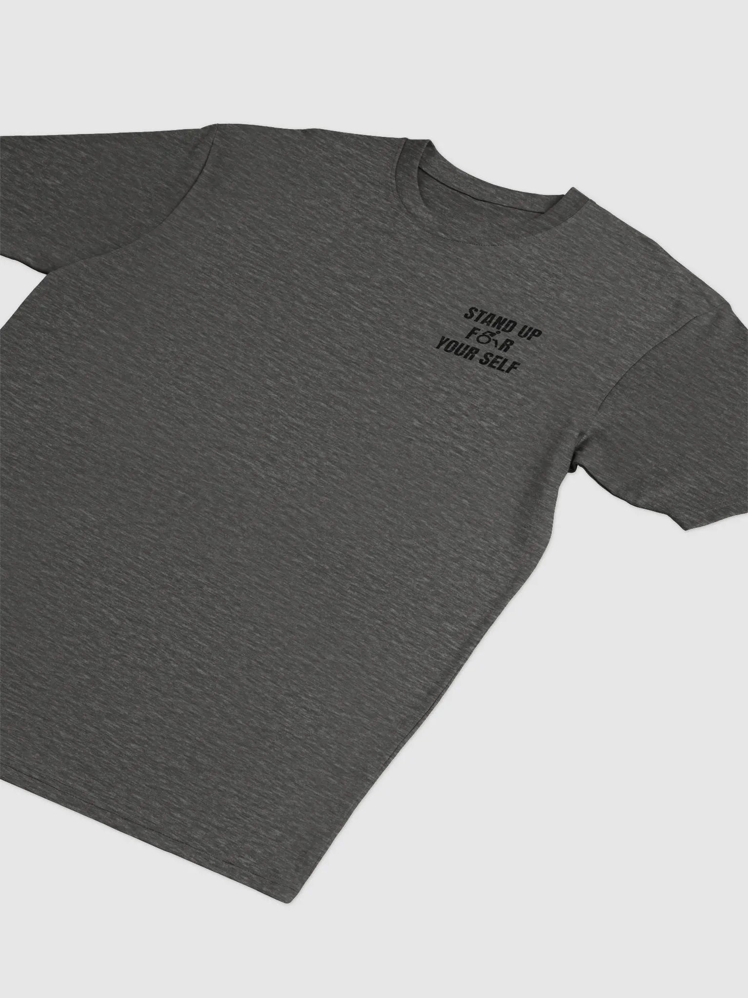 Stand Up For Yourself Tee Grey product image (3)