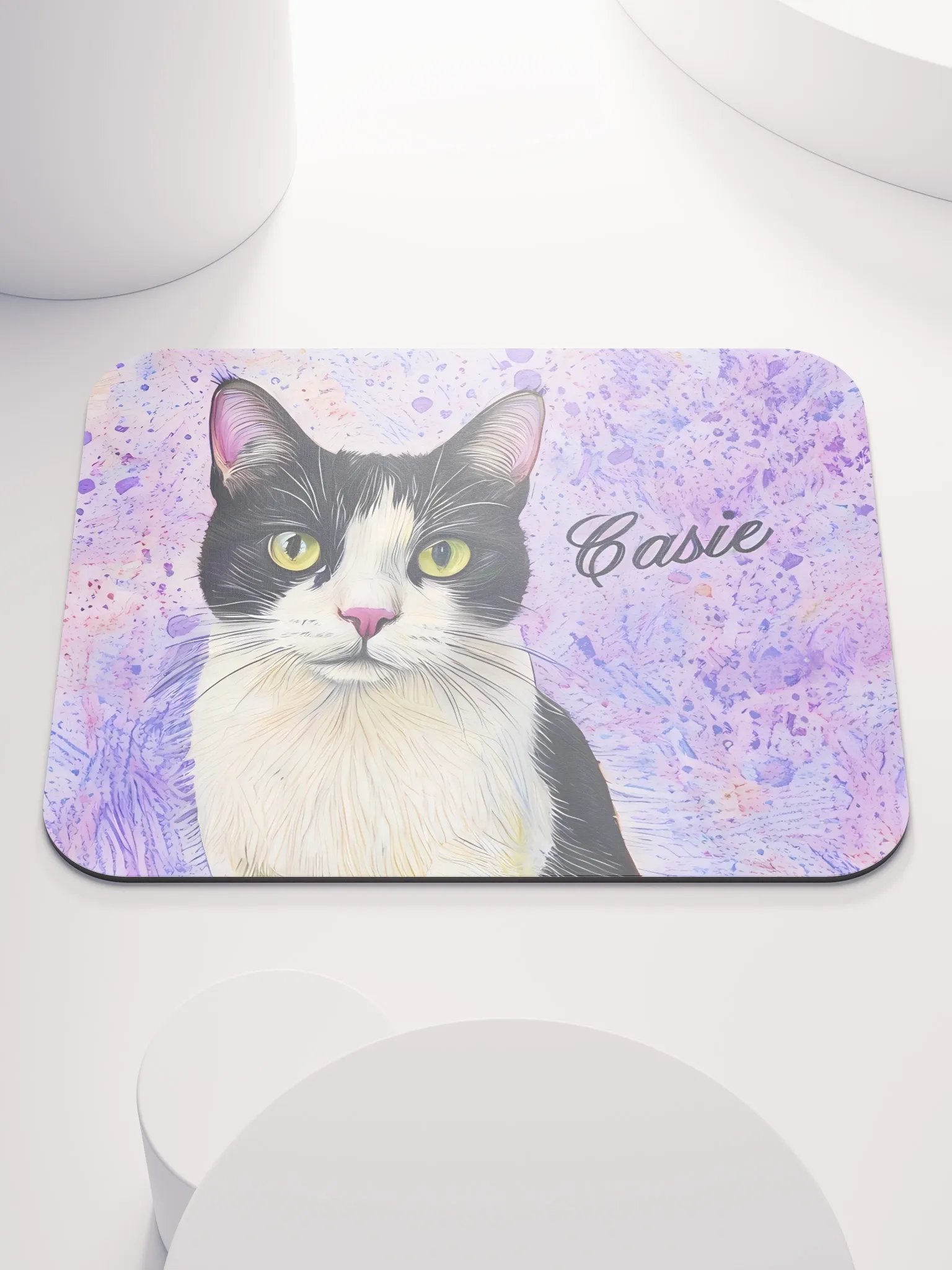 YOUR BEST FRIEND! / CLASSIC MOUSE PAD WITH PERSONALIZED NAME product image (4)