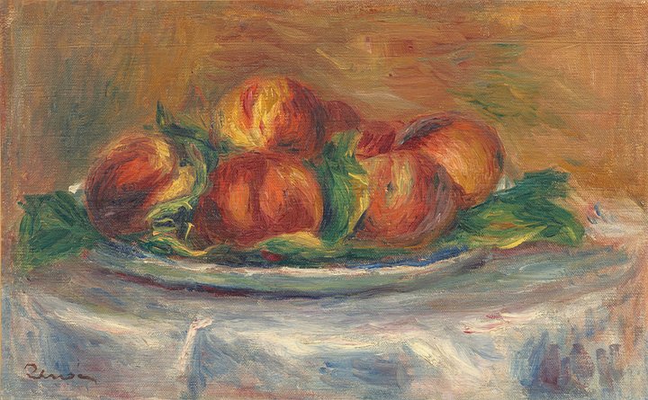 Vintage Art Download - Auguste Renoir, Peaches on a Plate c. 1900-1905 product image (1)