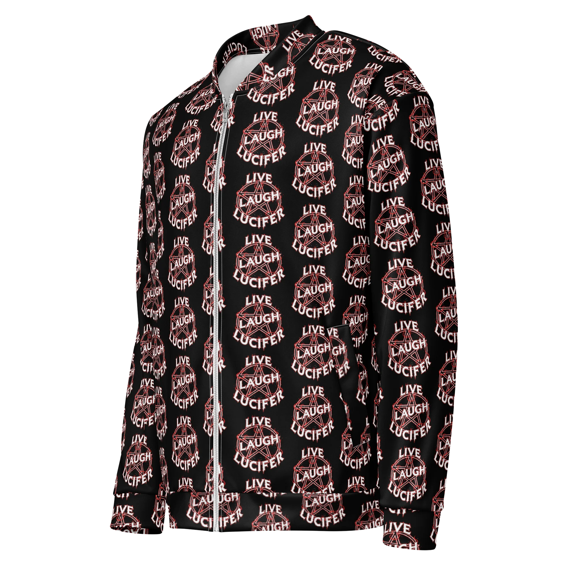 Live Laugh Lucifer 2026 Bomber Jacket - All Over Print product image (3)