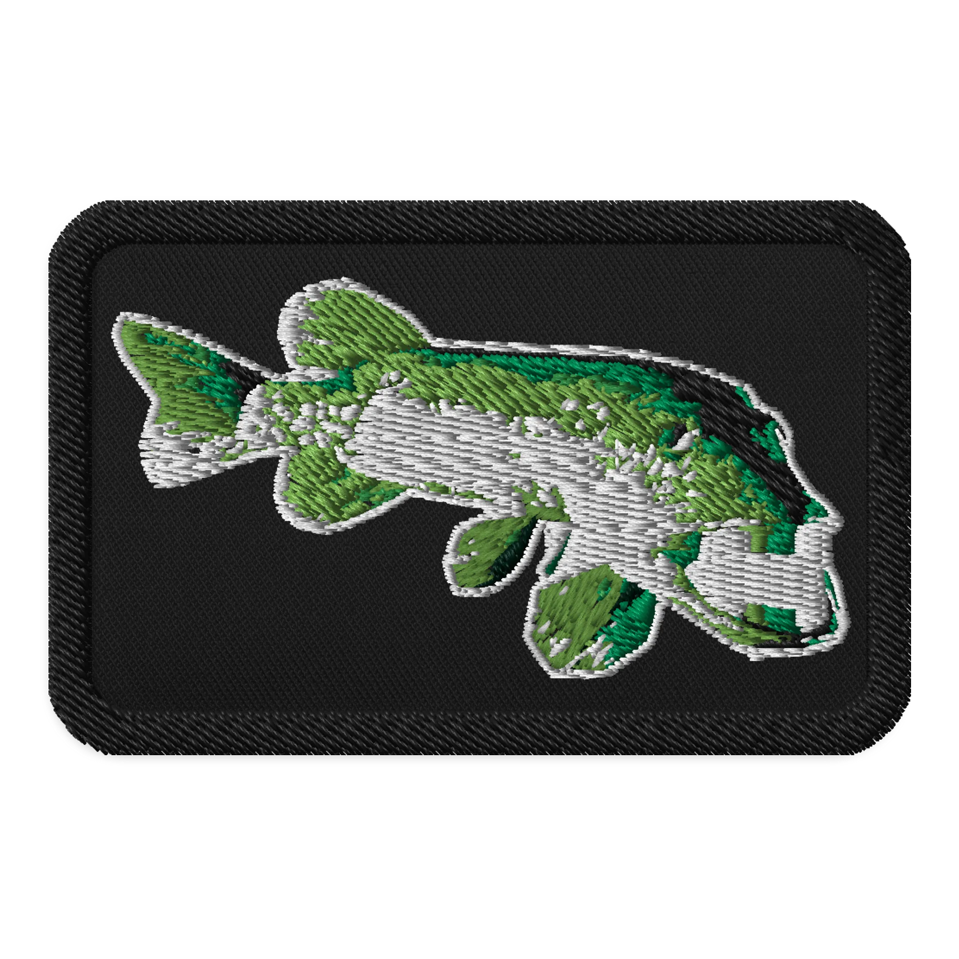 Fish Teeth Embroidered Patch product image (1)