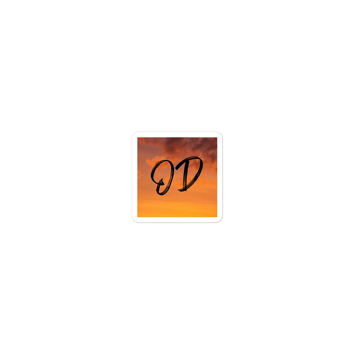 Orange Dream Sunset Sticker product image (1)
