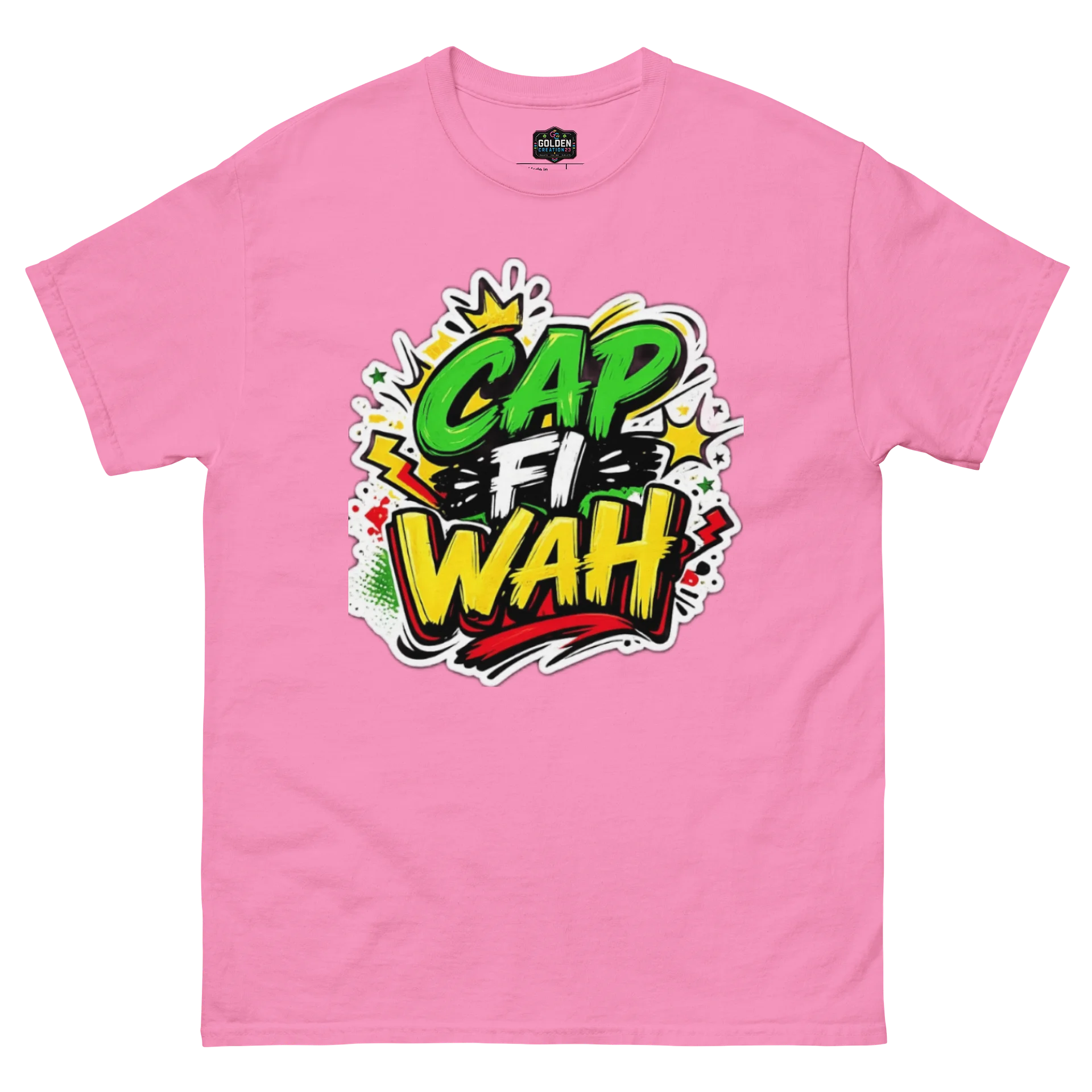 CAP FI WAH Comic Burst Tee product image (2)