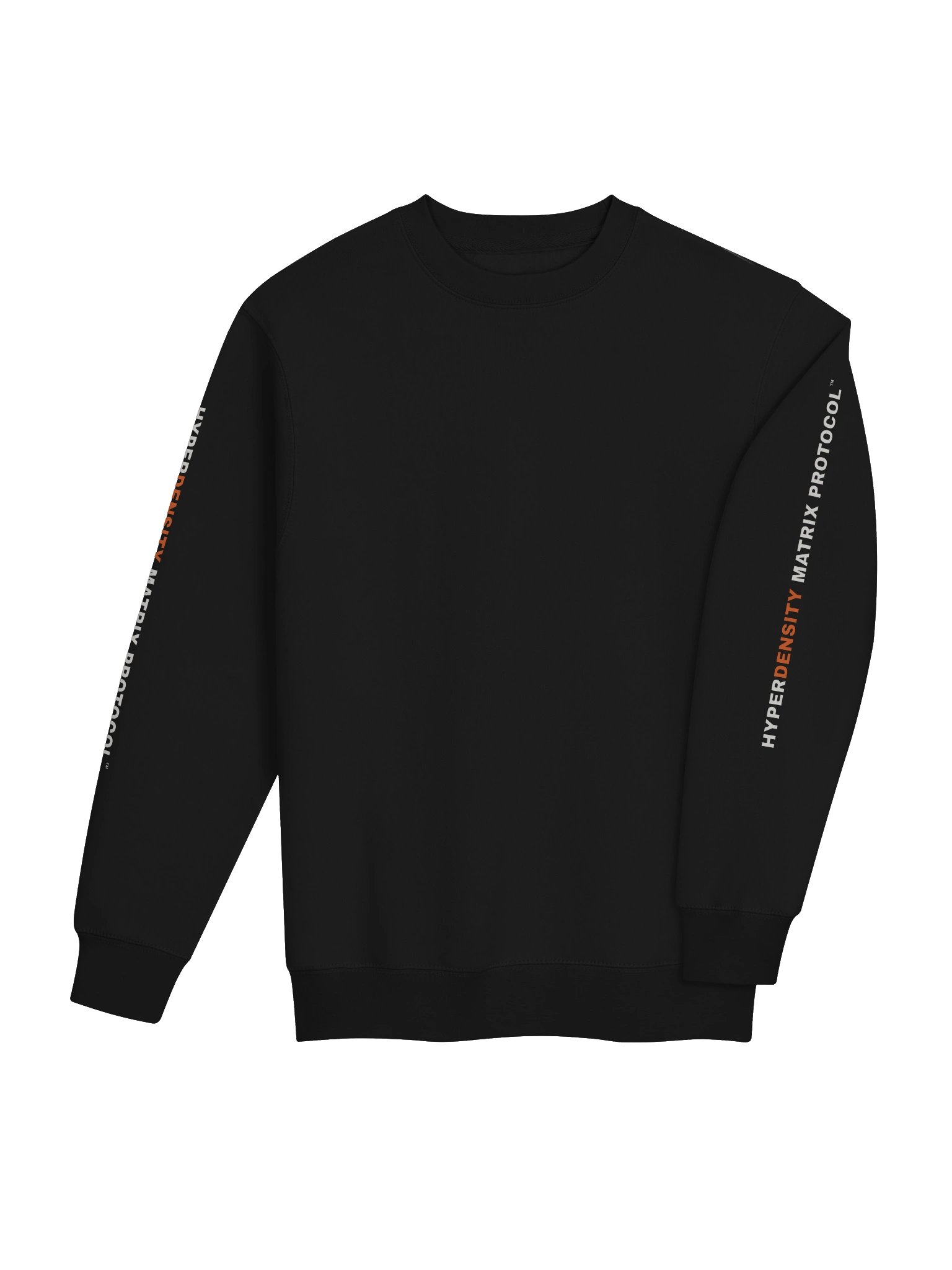 Hyperdensity Matrix Protocol™ Sleeve Logo Crewneck (Orange) product image (4)