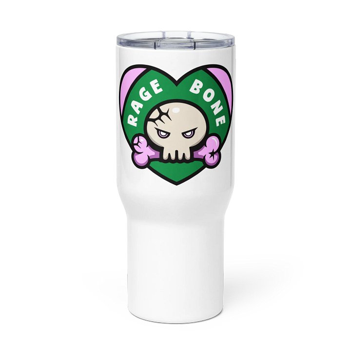 Rage Bone Heart Travel Mug product image (1)