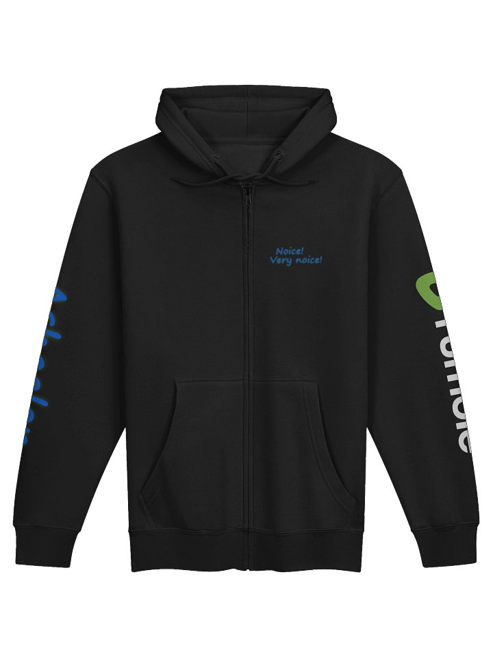 Ashaelon Logo Zip Hoodie (Printed Sleeves) product image (1)