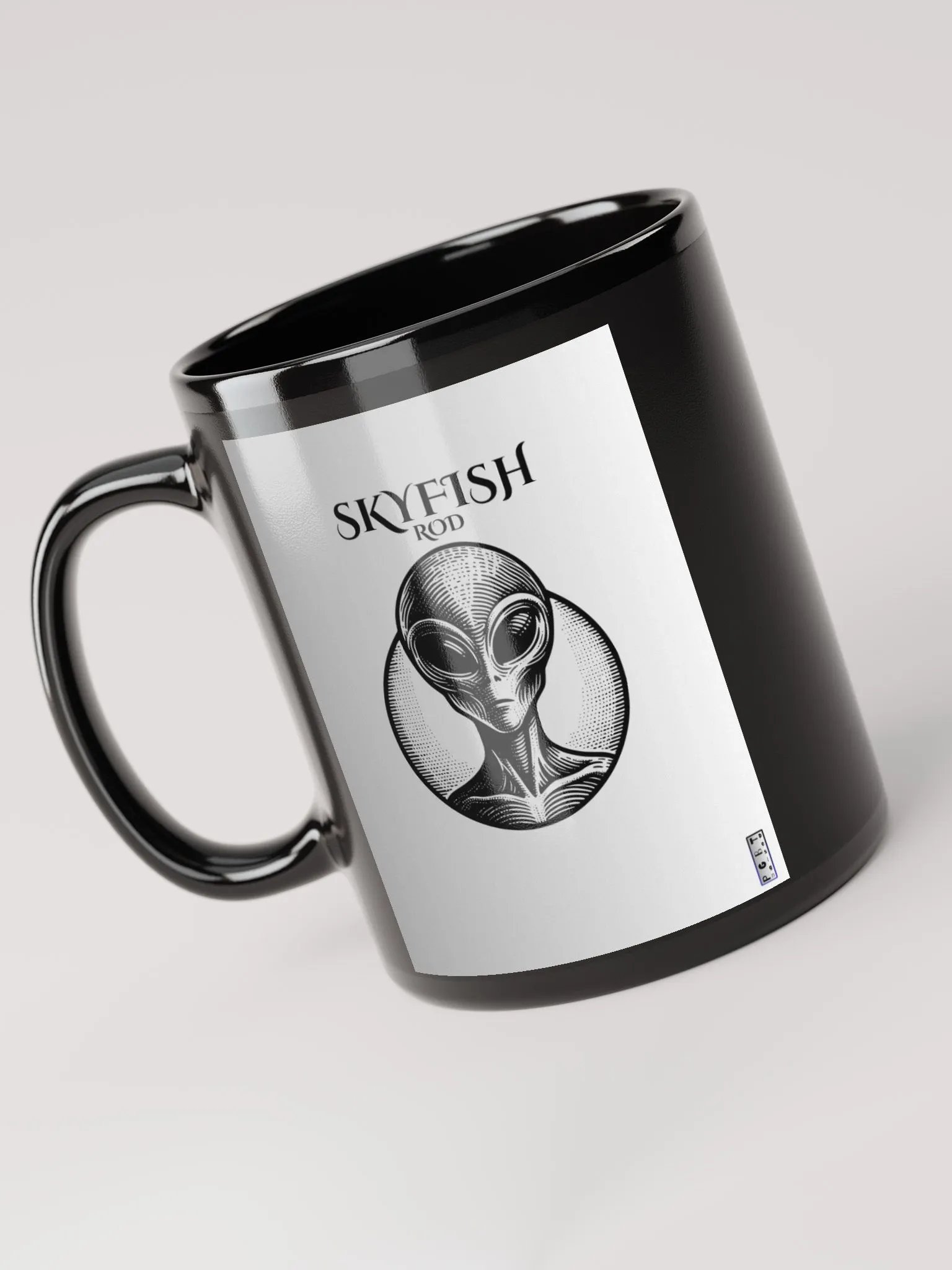 Skyfish Rod Monochrome Mug product image (5)
