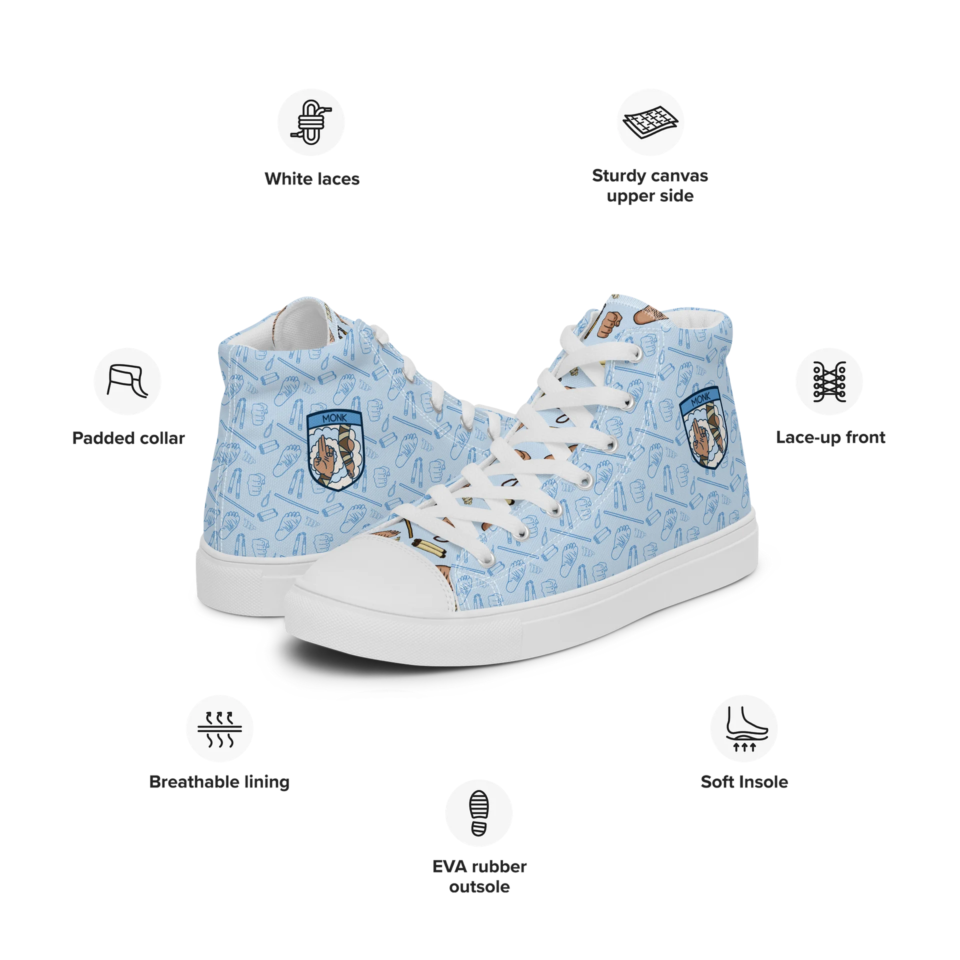 Mens Monk High Tops product image (2)