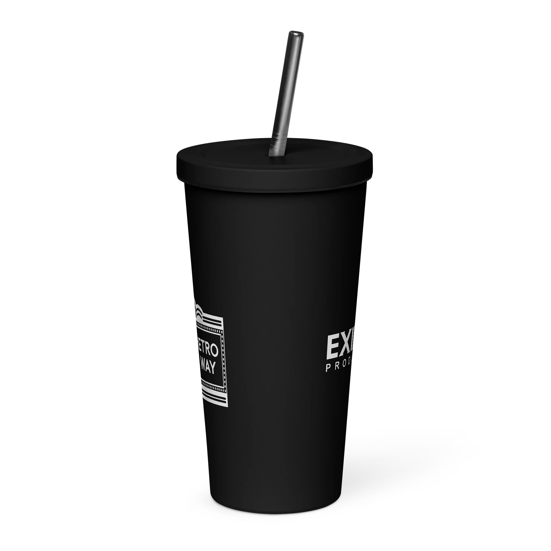 Exiram Insulated Tumbler with a Straw product image (4)