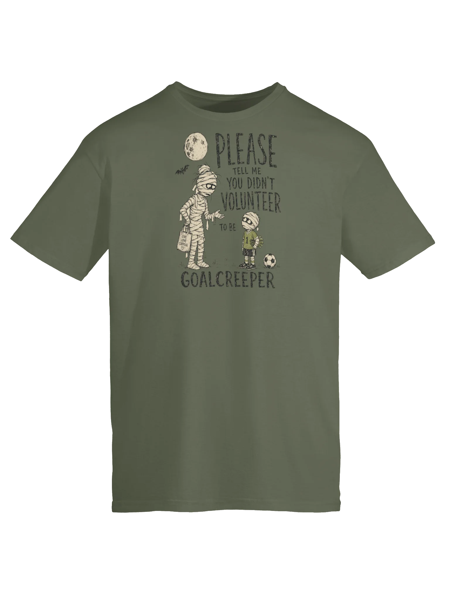 Goalcreeper Halloween Soccer Tee product image (5)