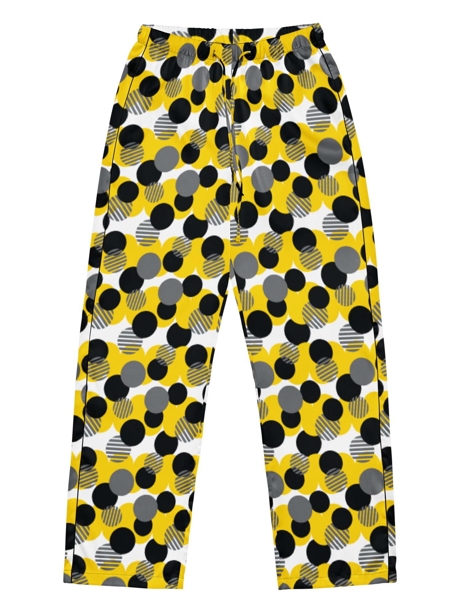 Cozy Chic Modern Geometric Polka Dot All-Over Print Women's Pajama Pants product image (1)