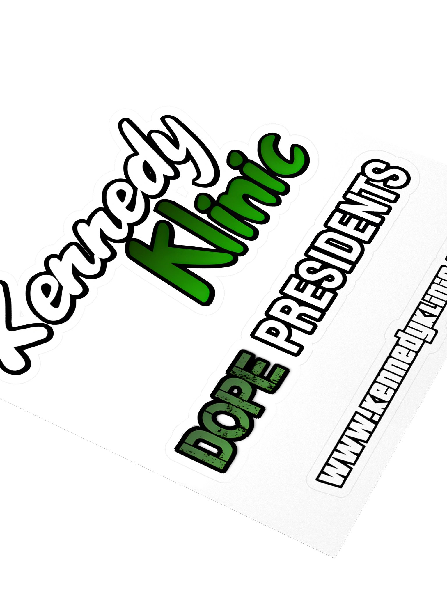 Kennedy Klinic & Dope Presidents Sticker product image (3)