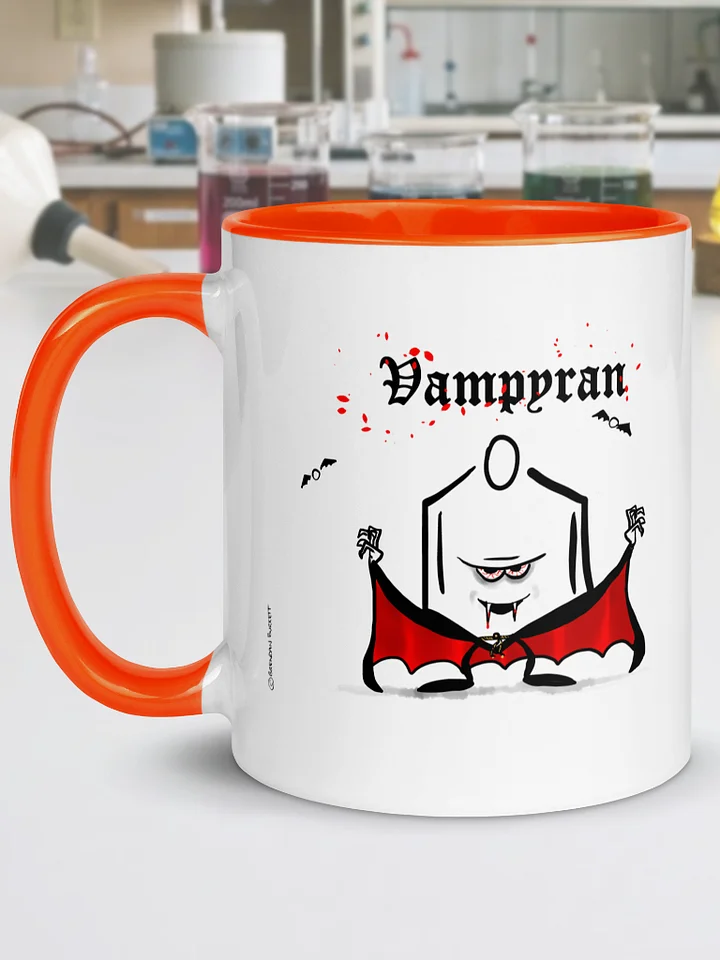 Funny Chemistry Coffee Mug: Pyran Molecule Design product image (1)