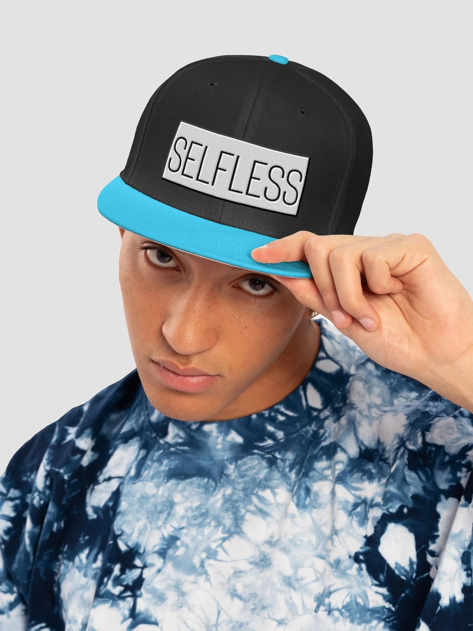 SELFLESS Wool Blend Snapback Cap WHT product image (5)
