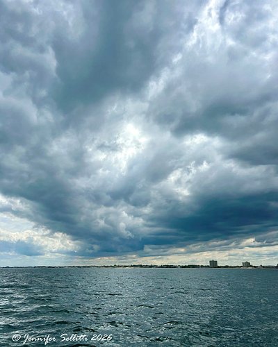 The view on the way from Sayreville to Point Pleasant