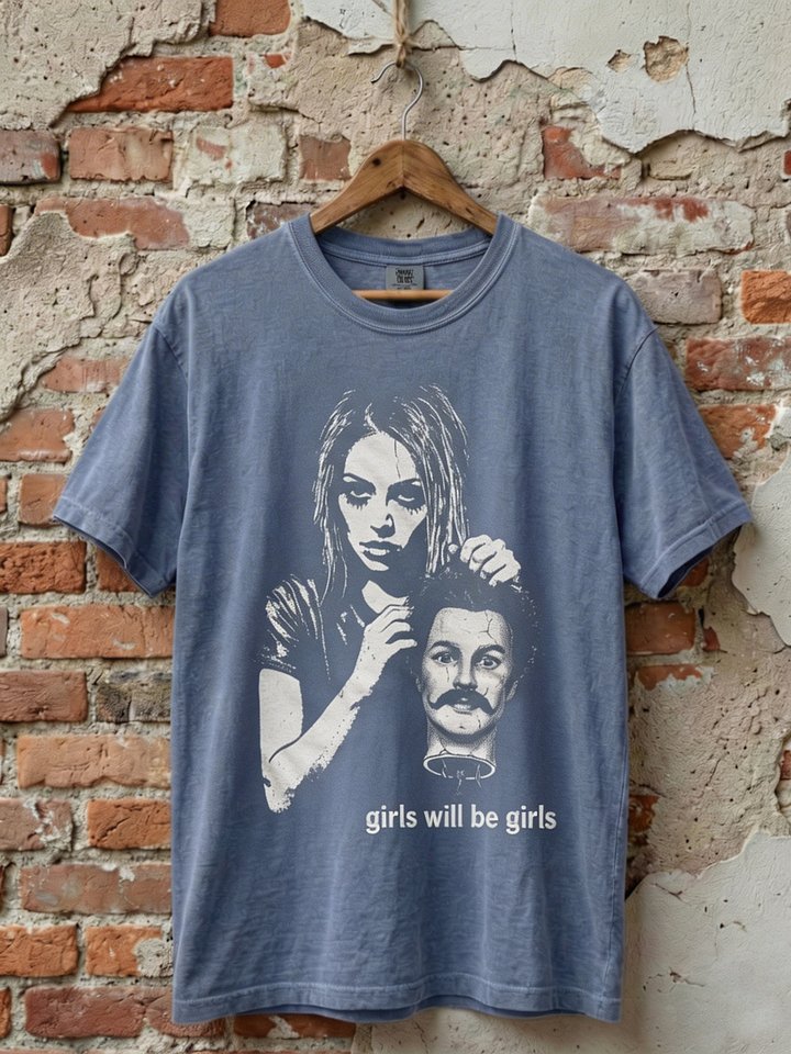 Girls will be Girls // Heavyweight Vintage Tee product image (1)