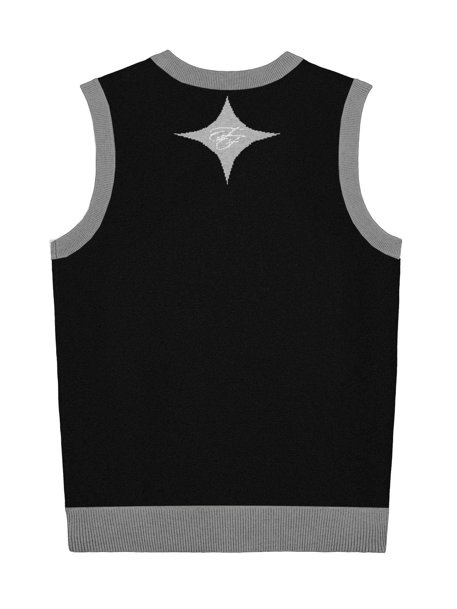 F&F Rivalry Knitted V-Neck Vest (CS) product image (2)