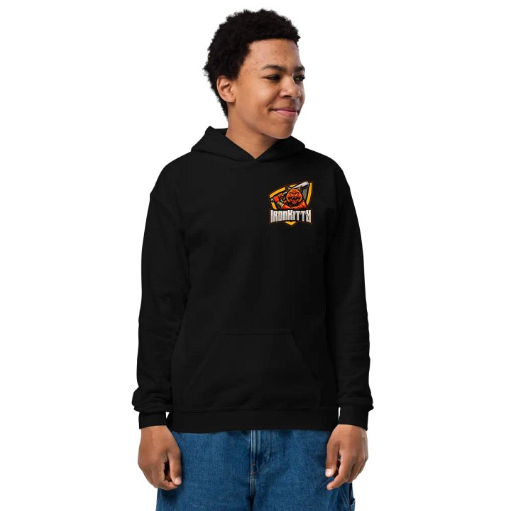 ironkitty kids hoodie product image (1)