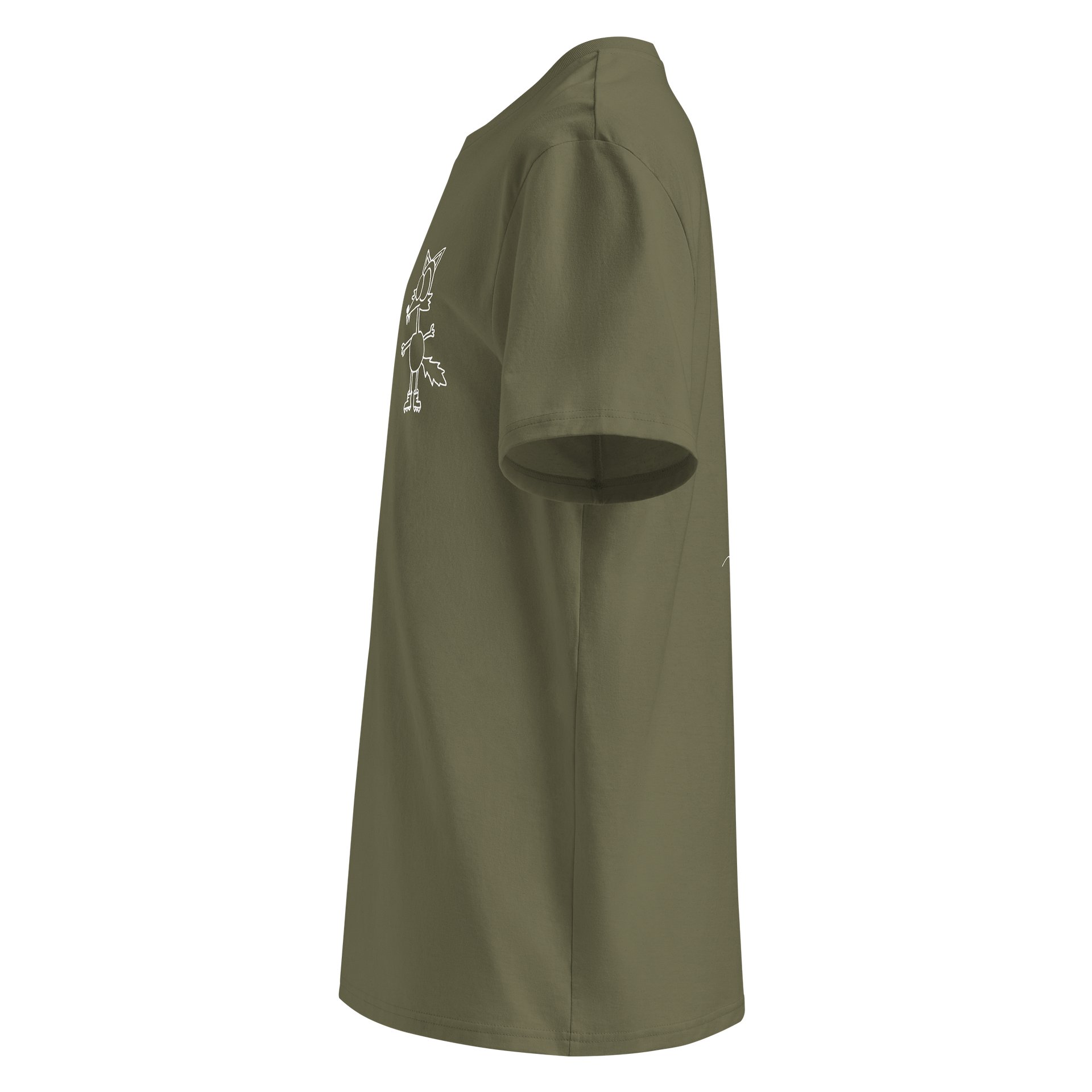 Coyote's Sketchbook - Coyote - Organic Unisex T-Shirt product image (30)