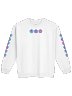 bunny flower trippy pullover