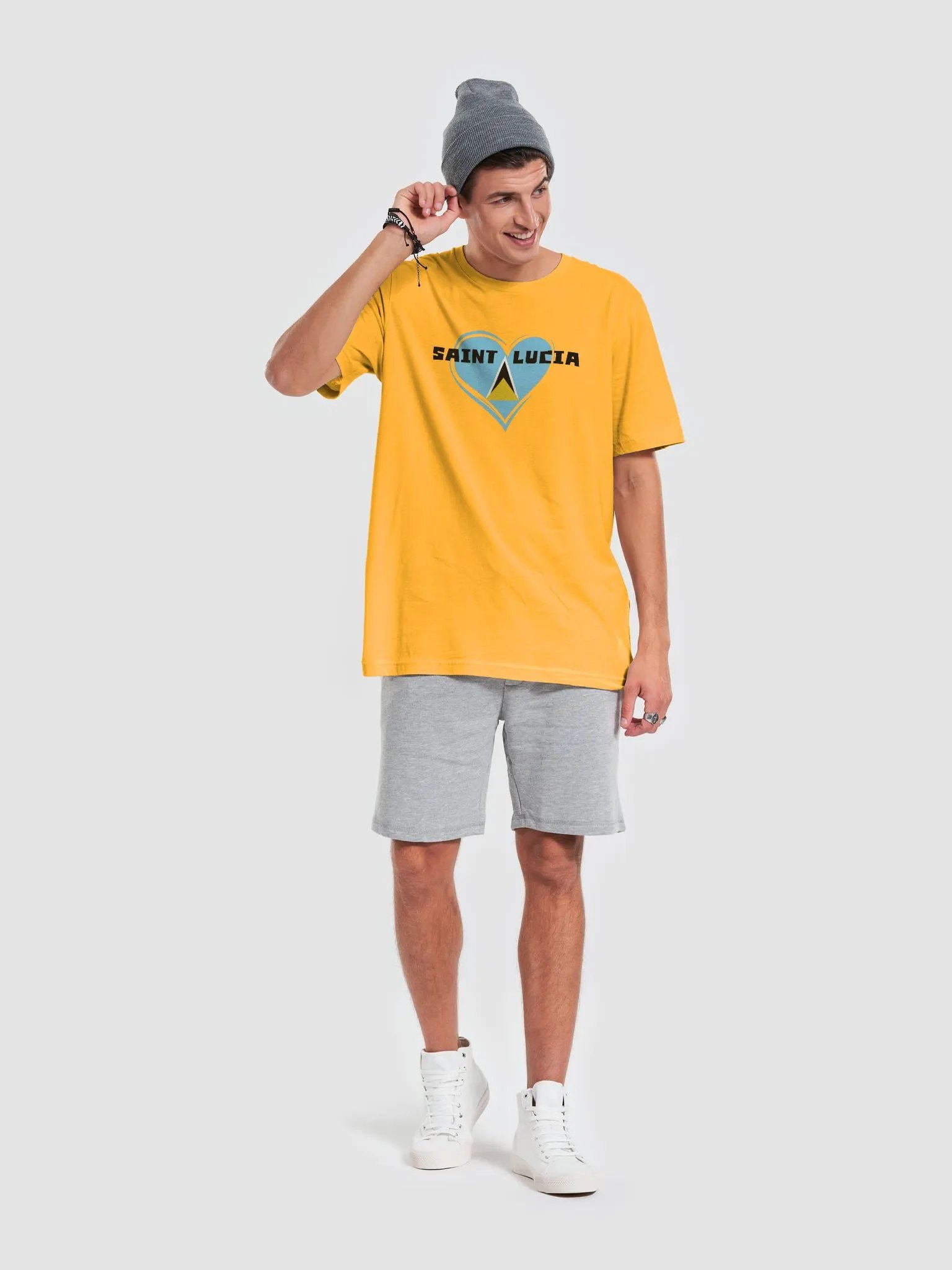Saint Lucia Heart Tee product image (3)