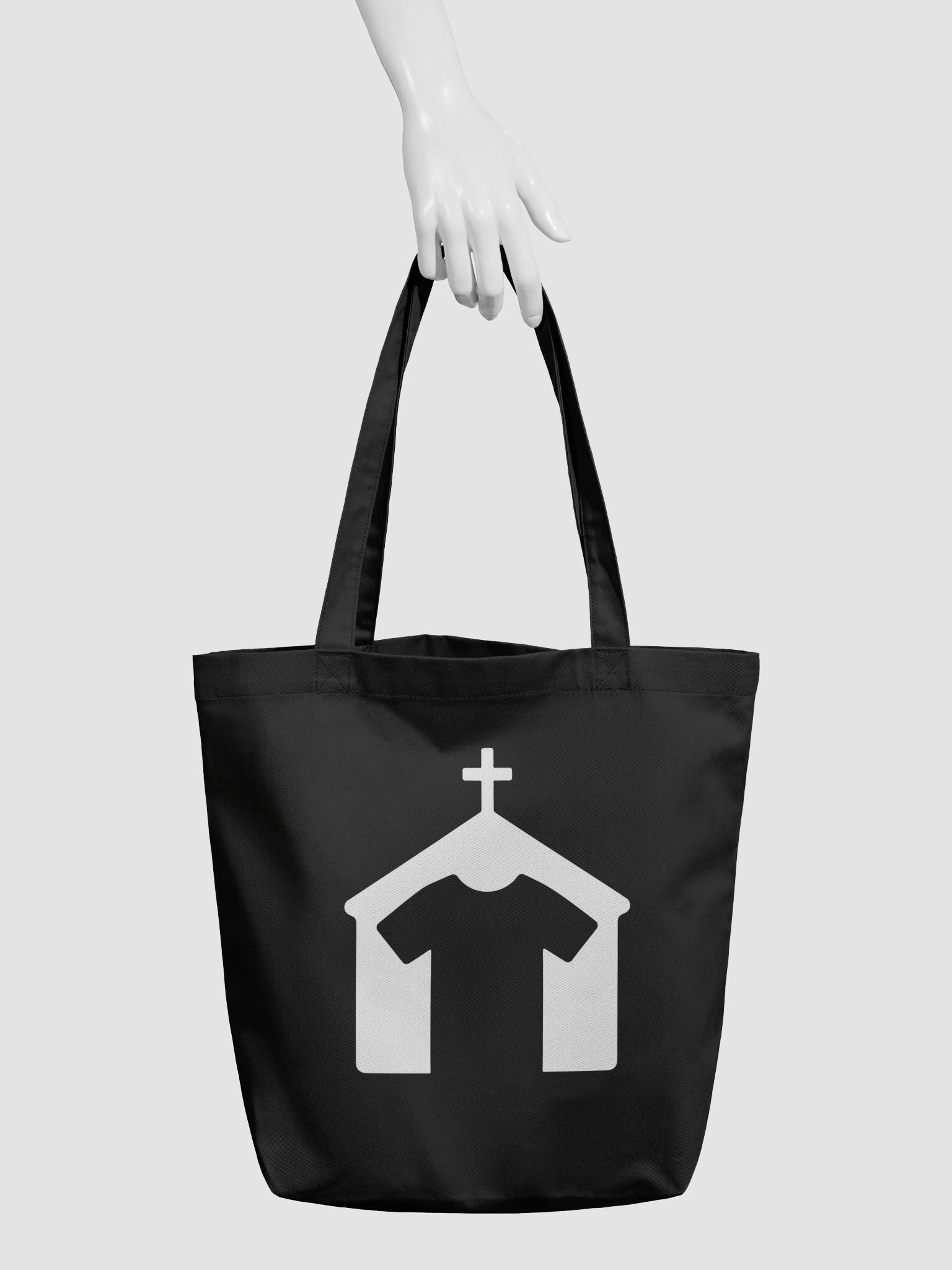 Church Merch Tote Bag (Dark) product image (3)
