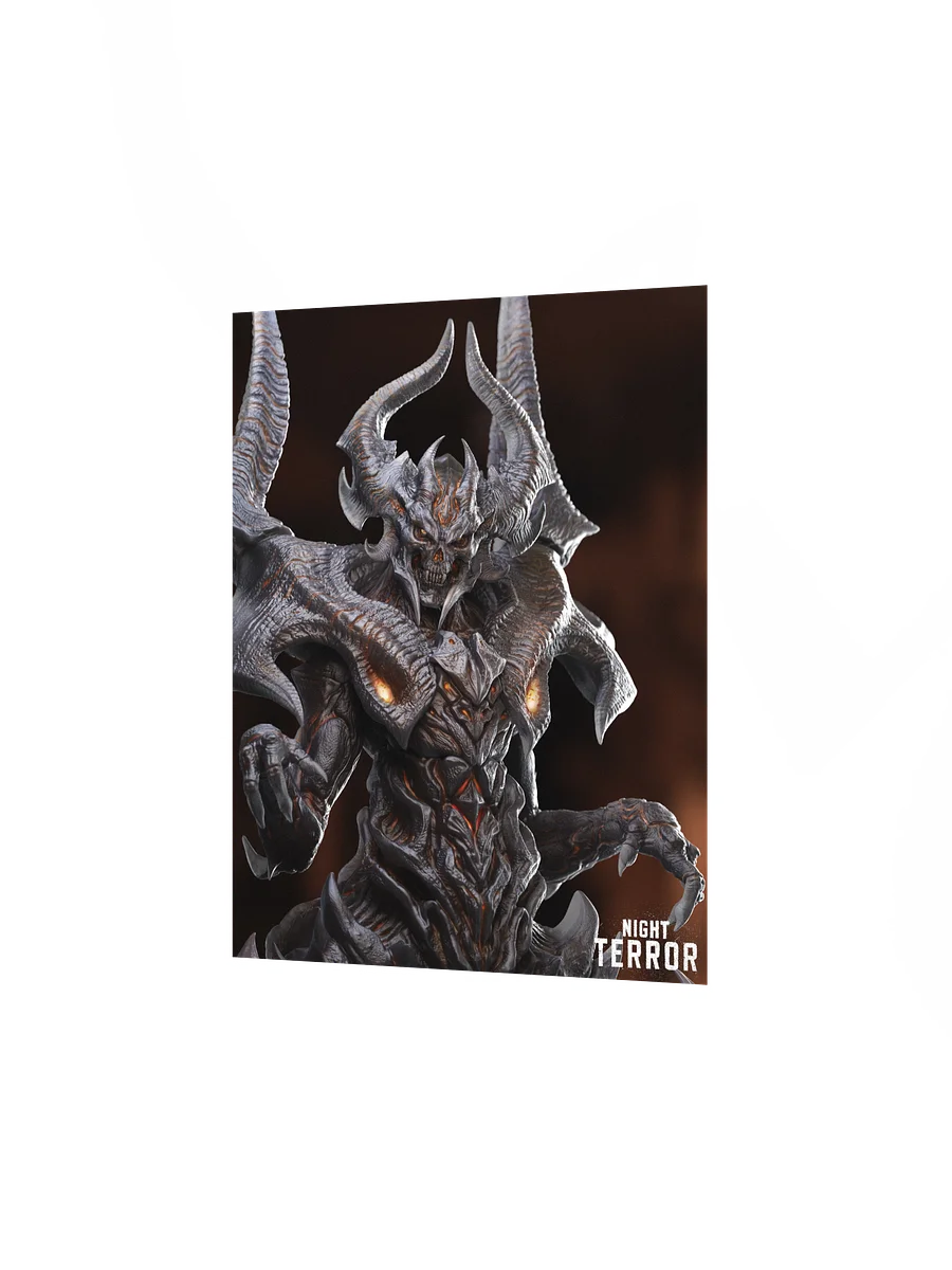 NIGHT TERROR: The Demonolith 3D Render Print product image (3)
