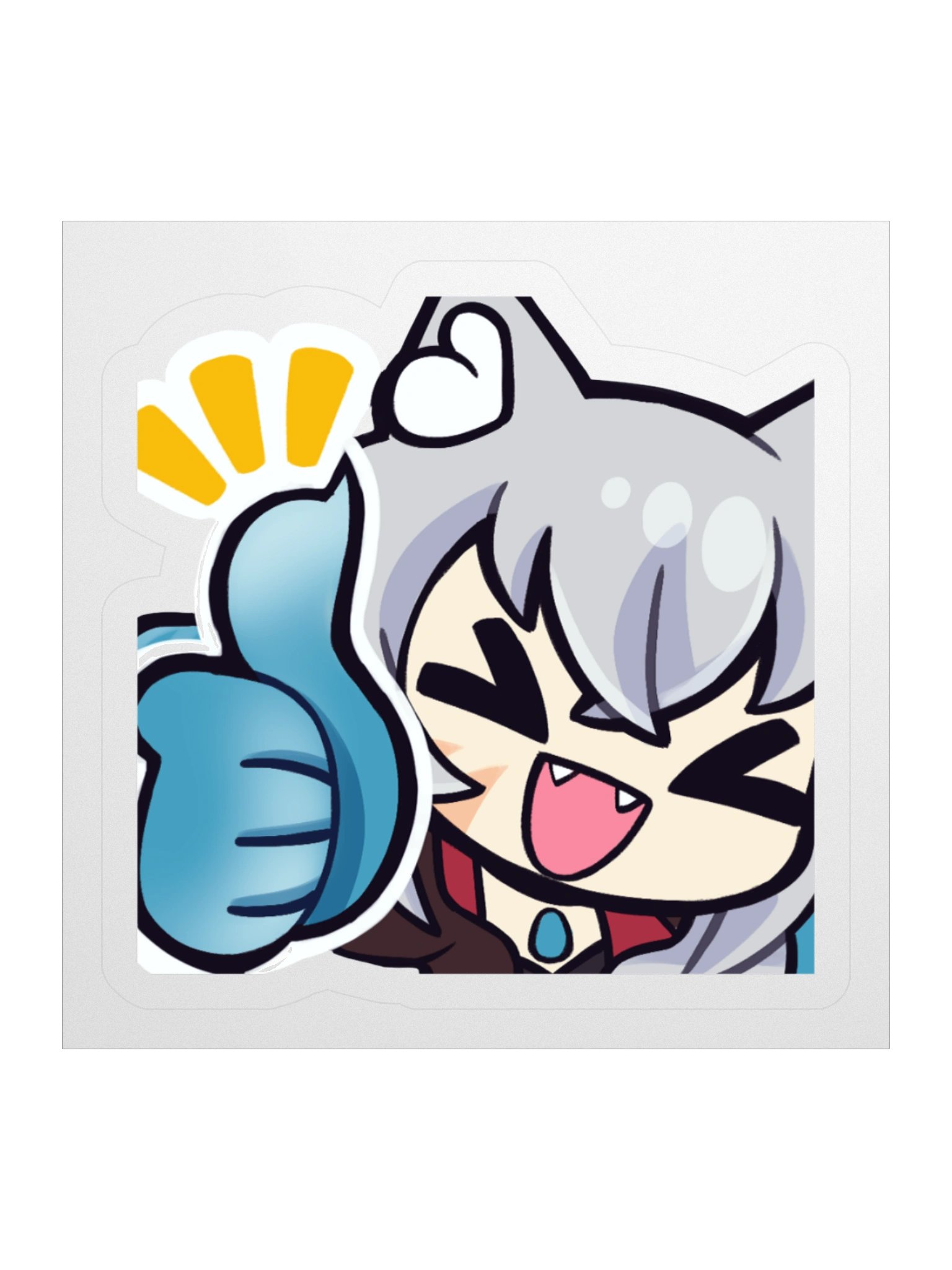 Captain Dandyfloss Thumbs Up Emote Sticker product image (1)
