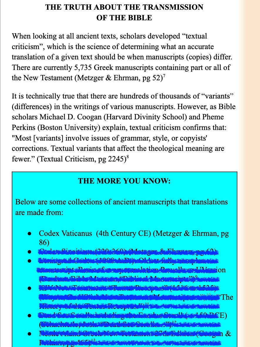 Textual Criticism One Sheet PDF product image (2)