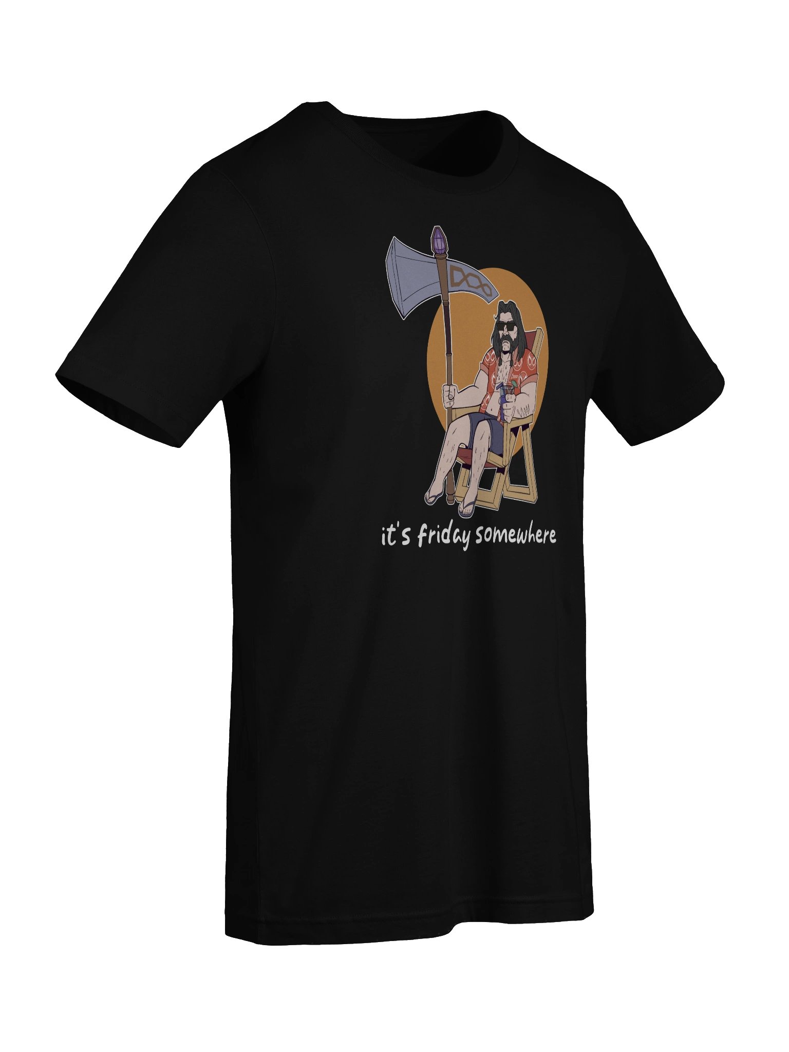 It's Friday Somewhere T-Shirt (White Text) product image (78)