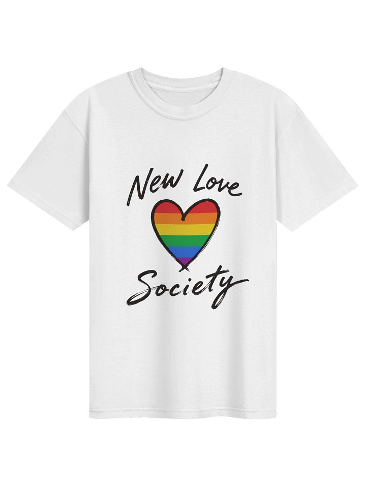 New Love Society Rainbow Heart Tee product image (1)