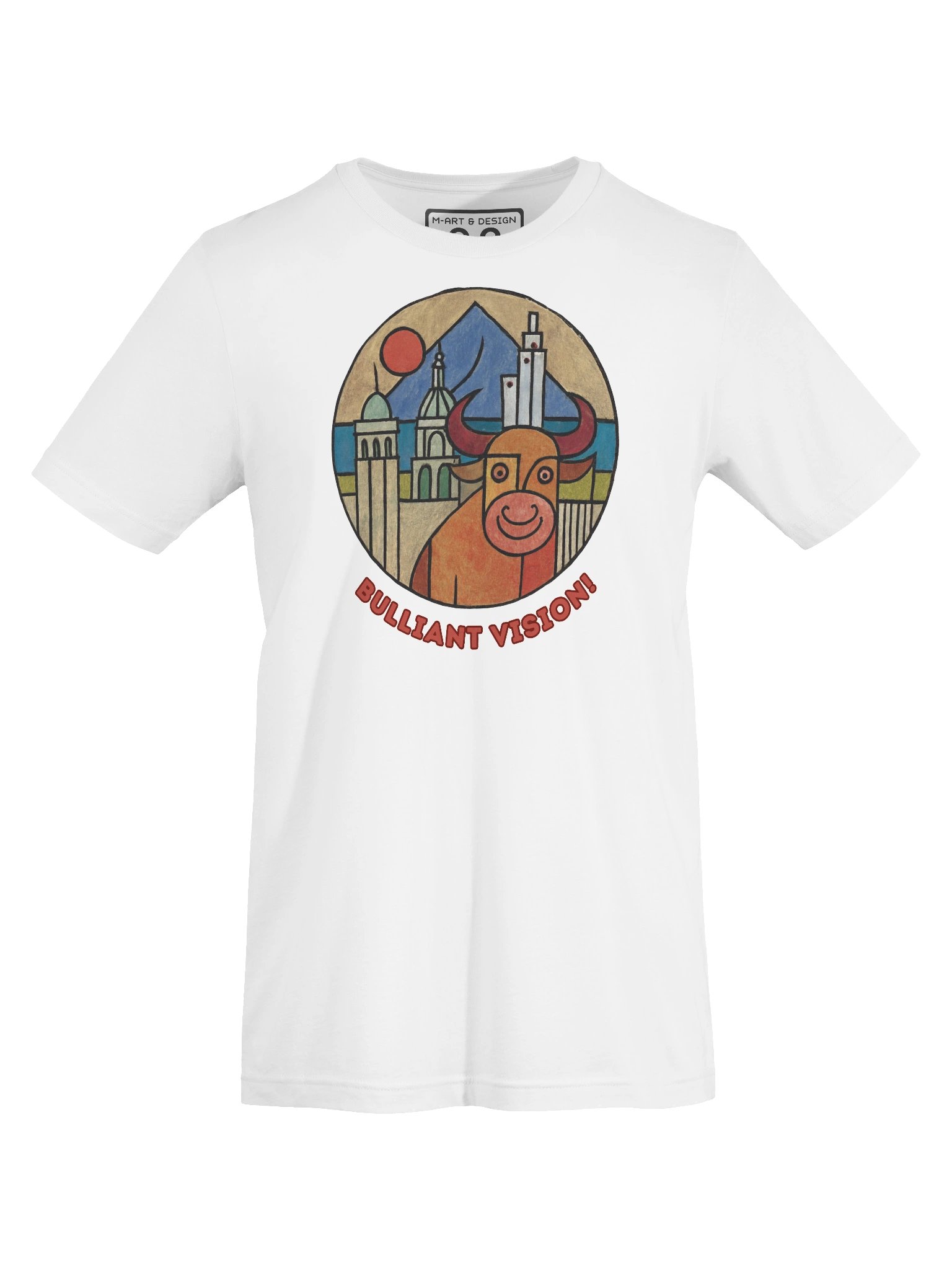 Bulliant Vision Tee – Abstract Art Meets Urban Culture | M-Art & Design product image (103)